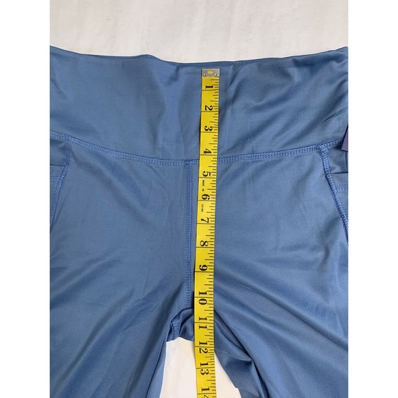 Champion Authentic Athletic wear Moisture Wicking Leggings Size Large Blue - Picture 8 of 9